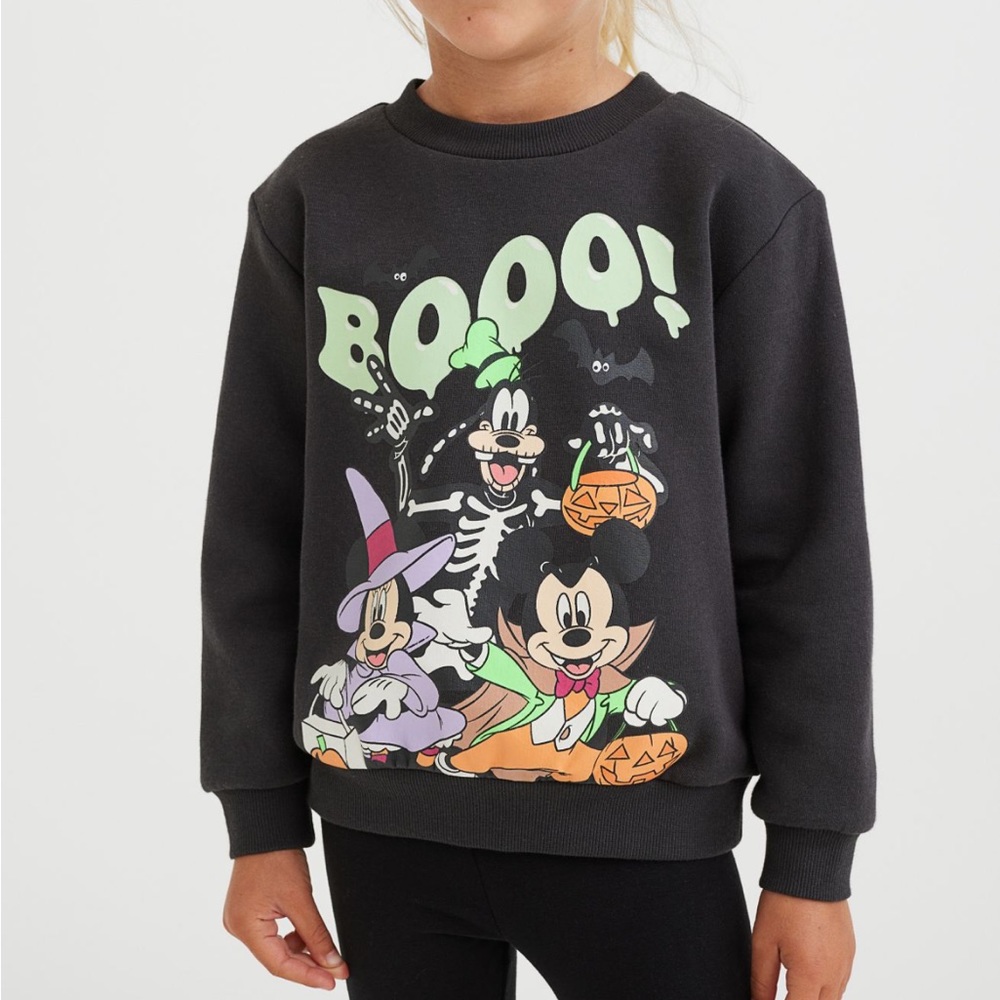 🚫SOLD🚫H&M Mickey Mouse Boo Halloween Sweatshirt  2T